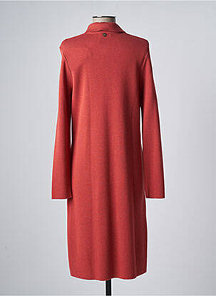 Robe longue rouge DEVERNOIS femme