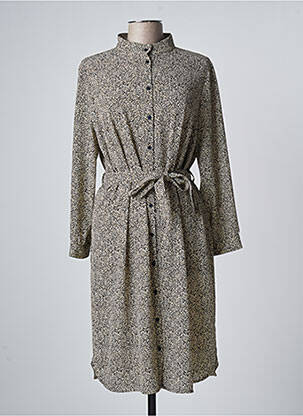 Robe mi-longue vert DEVERNOIS femme