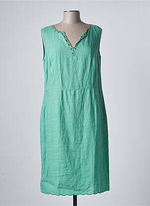 Robe longue bleu DEVERNOIS femme
