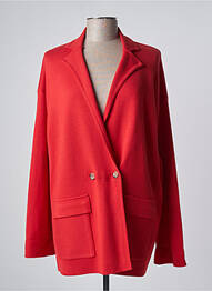 Veste casual rouge DEVERNOIS femme