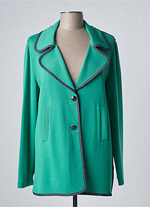 Veste casual vert DEVERNOIS femme