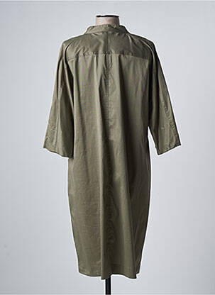 Robe mi-longue vert DEVERNOIS femme