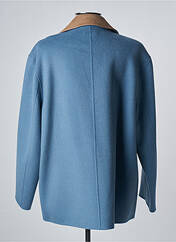 Manteau court bleu DEVERNOIS pour femme seconde vue