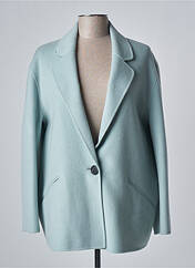 Manteau long bleu DEVERNOIS pour femme seconde vue