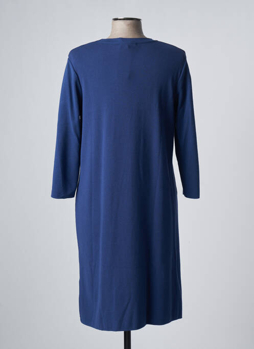 Robe longue bleu DEVERNOIS pour femme