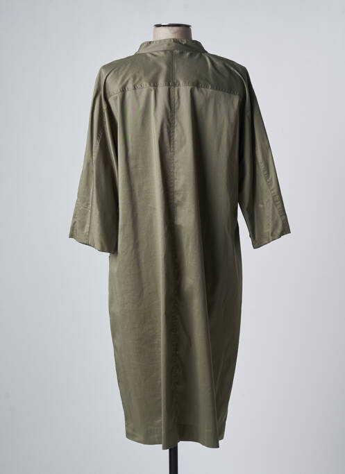 Robe mi-longue vert DEVERNOIS pour femme