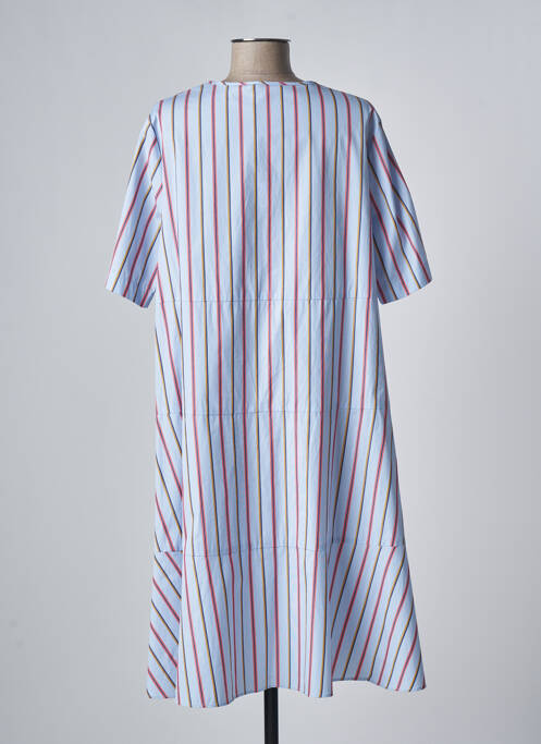 Robe mi-longue bleu DEVERNOIS pour femme