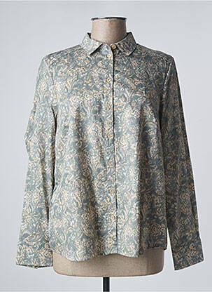 Chemisier bleu DEVERNOIS femme