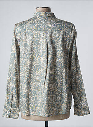 Chemisier bleu DEVERNOIS femme