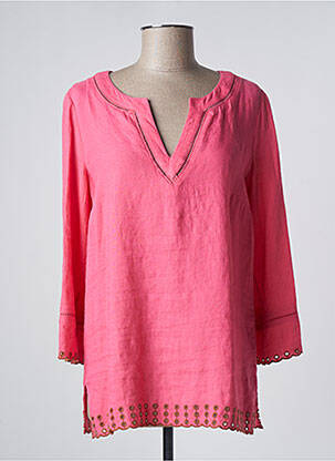 Blouse rose DEVERNOIS femme