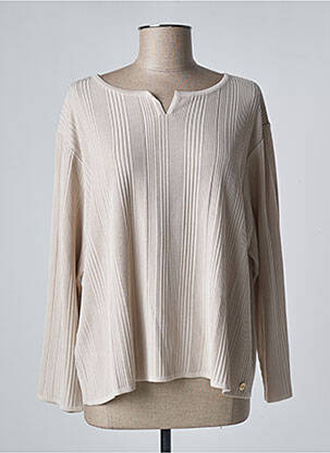 Pull beige DEVERNOIS femme