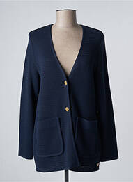 Veste casual bleu DEVERNOIS femme
