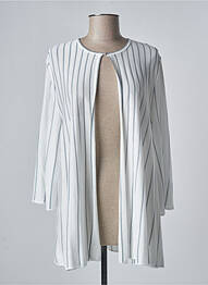 Veste casual blanc DEVERNOIS femme