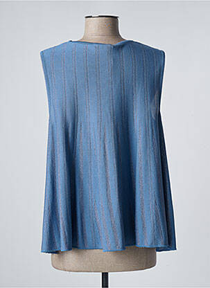 Débardeur bleu DEVERNOIS femme