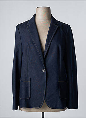 Veste casual bleu DEVERNOIS femme