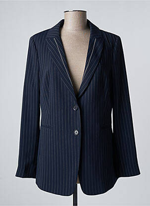 Veste chic bleu DEVERNOIS femme