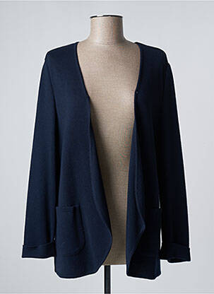 Veste casual bleu DEVERNOIS femme