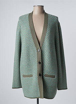 Veste casual vert DEVERNOIS femme
