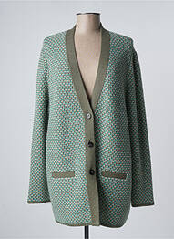 Veste casual vert DEVERNOIS femme