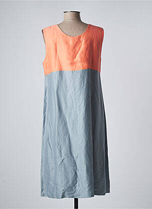 Robe longue gris DEVERNOIS femme