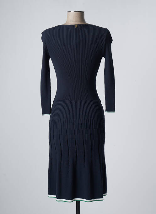 Robe mi-longue bleu DEVERNOIS pour femme