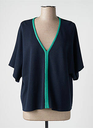 Pull bleu DEVERNOIS femme