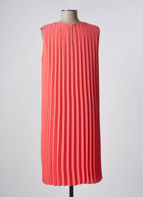 Robe mi-longue rose DEVERNOIS femme