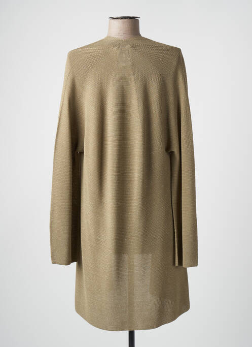 Gilet manches longues vert DEVERNOIS pour femme