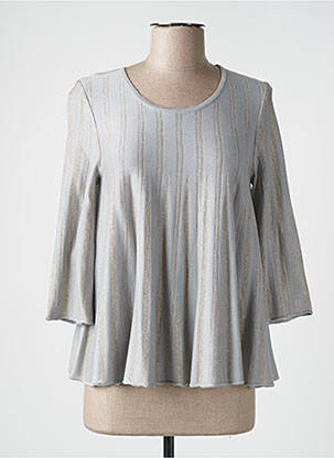 Pull gris DEVERNOIS femme