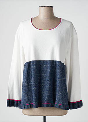 Pull bleu DEVERNOIS femme
