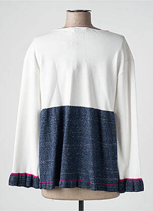 Pull bleu DEVERNOIS femme