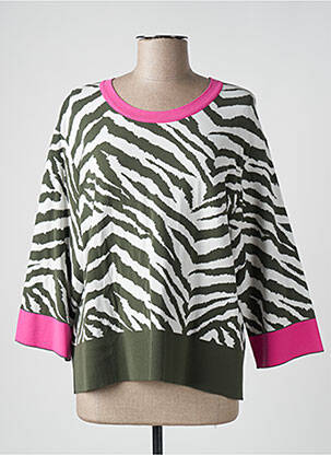 Pull vert DEVERNOIS femme