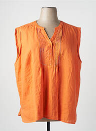 Blouse orange DEVERNOIS femme