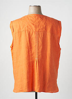 Blouse orange DEVERNOIS femme