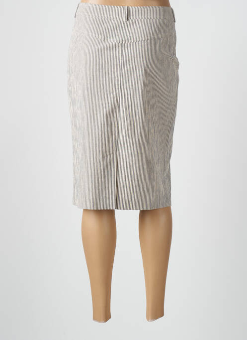 Jupe mi-longue noir DEVERNOIS pour femme