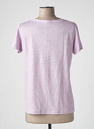 T-shirt violet DEVERNOIS femme