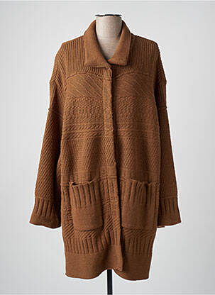 Veste casual marron DEVERNOIS femme