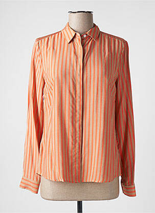 Chemisier orange DEVERNOIS femme