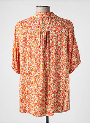 Chemisier orange DEVERNOIS femme