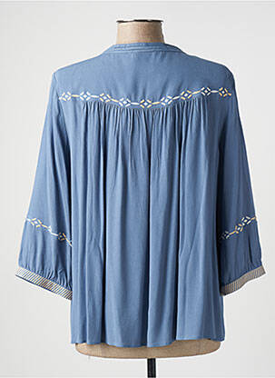 Blouse bleu DEVERNOIS femme