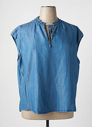 Blouse bleu DEVERNOIS femme