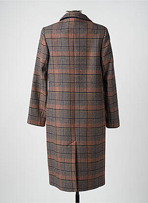 Manteau long bleu DEVERNOIS femme