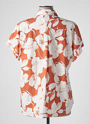 Chemisier orange DEVERNOIS femme
