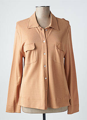Chemisier marron DEVERNOIS femme