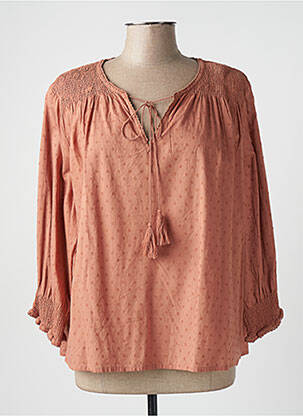 Blouse rose DEVERNOIS femme