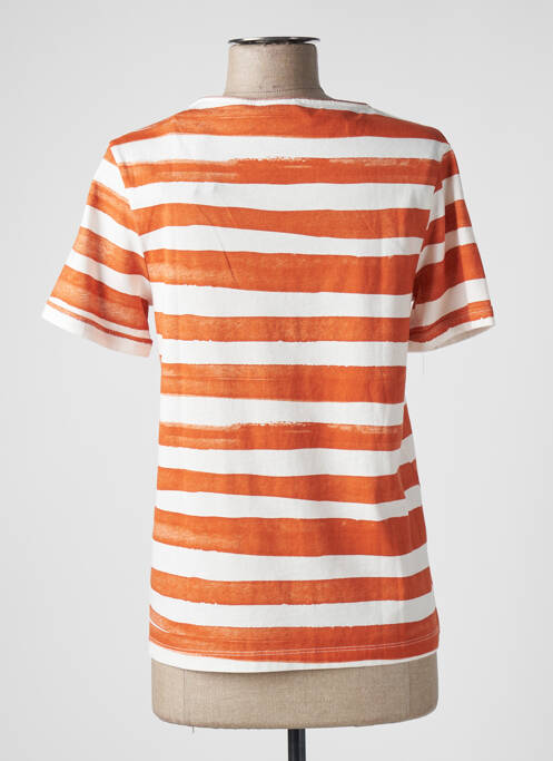 T-shirt orange DEVERNOIS pour femme