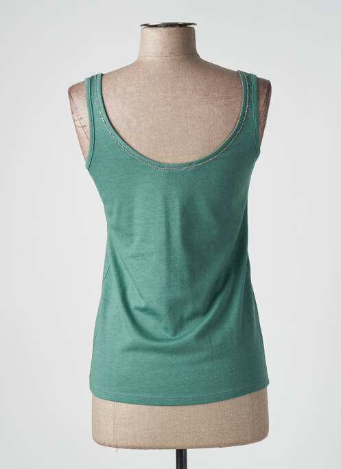 Débardeur vert DEVERNOIS pour femme