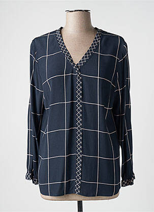 Blouse bleu DEVERNOIS femme