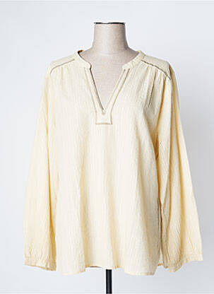 Blouse beige DEVERNOIS femme