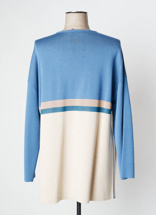 Gilet manches longues beige DEVERNOIS pour femme